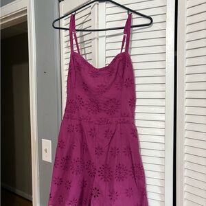 Hollister Pink Cut Out romper